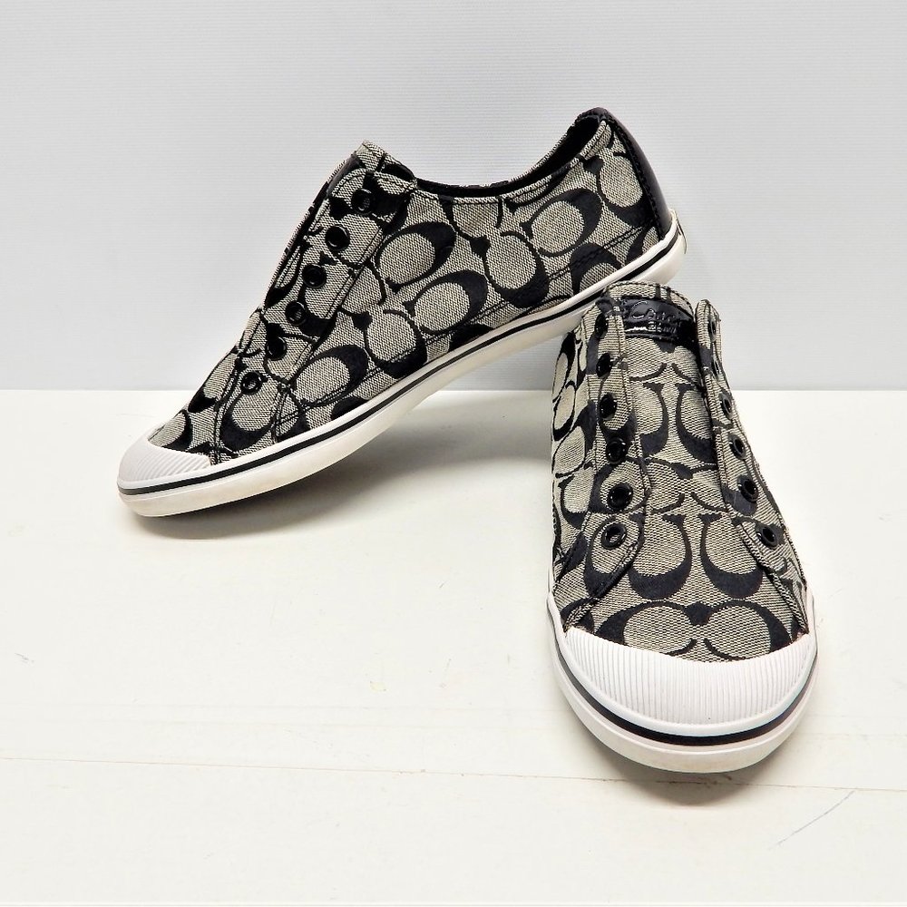 EUC Authentic EUC Women's Coach Keeley Canvas Sneakers 9B